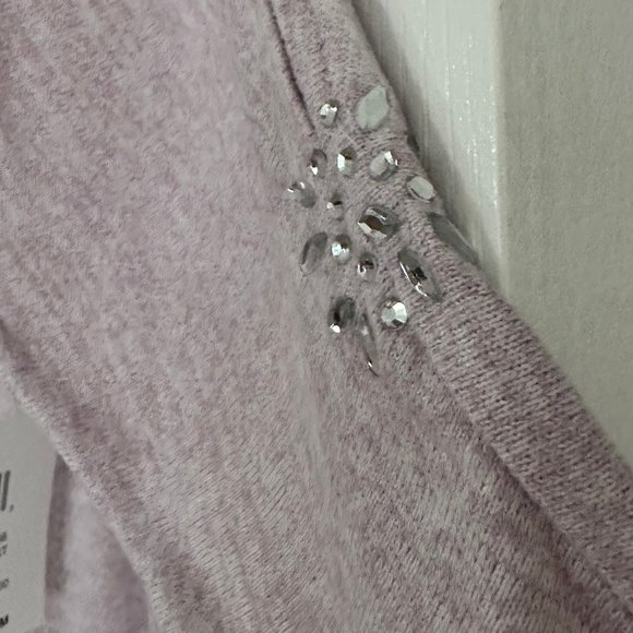 NWT | 89th Madison |Women’s Lavender 3/4 Sleeve Blouse | Size Medium - Picture 7 of 7